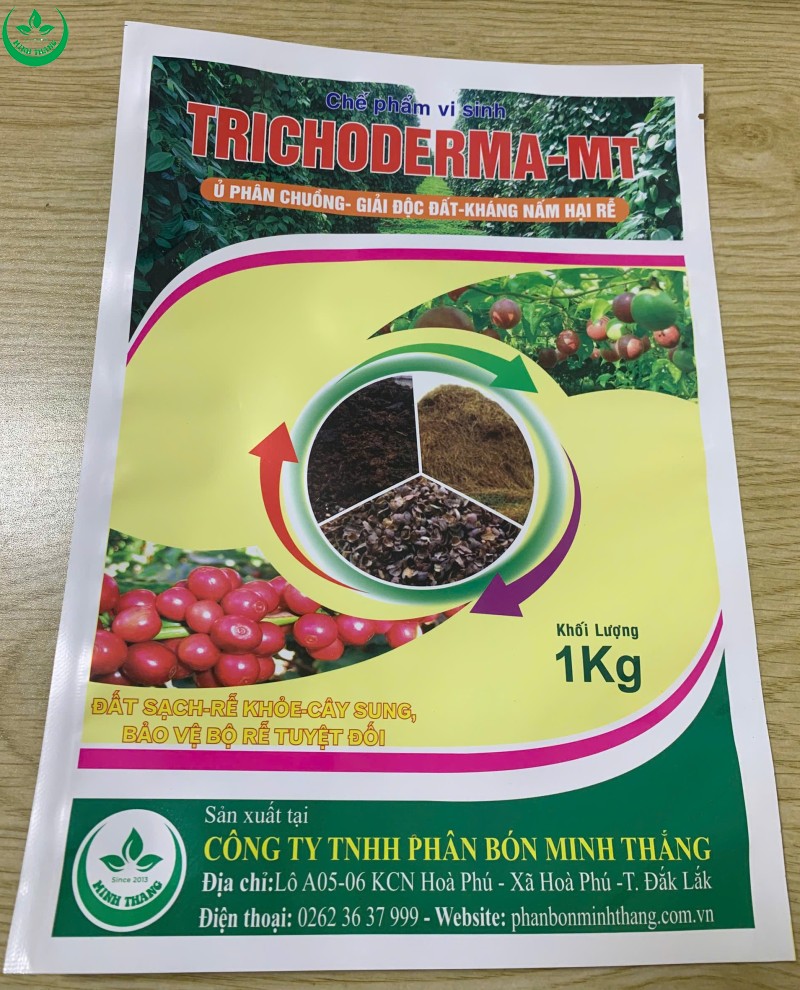 CHẾ PHẨM VI SINH TRICHODERMA - MT (Vàng)